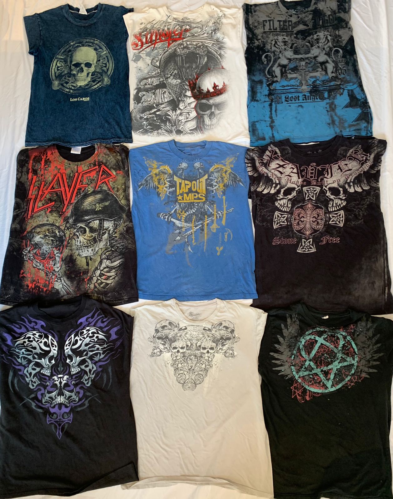 Skull Print T-Shirts