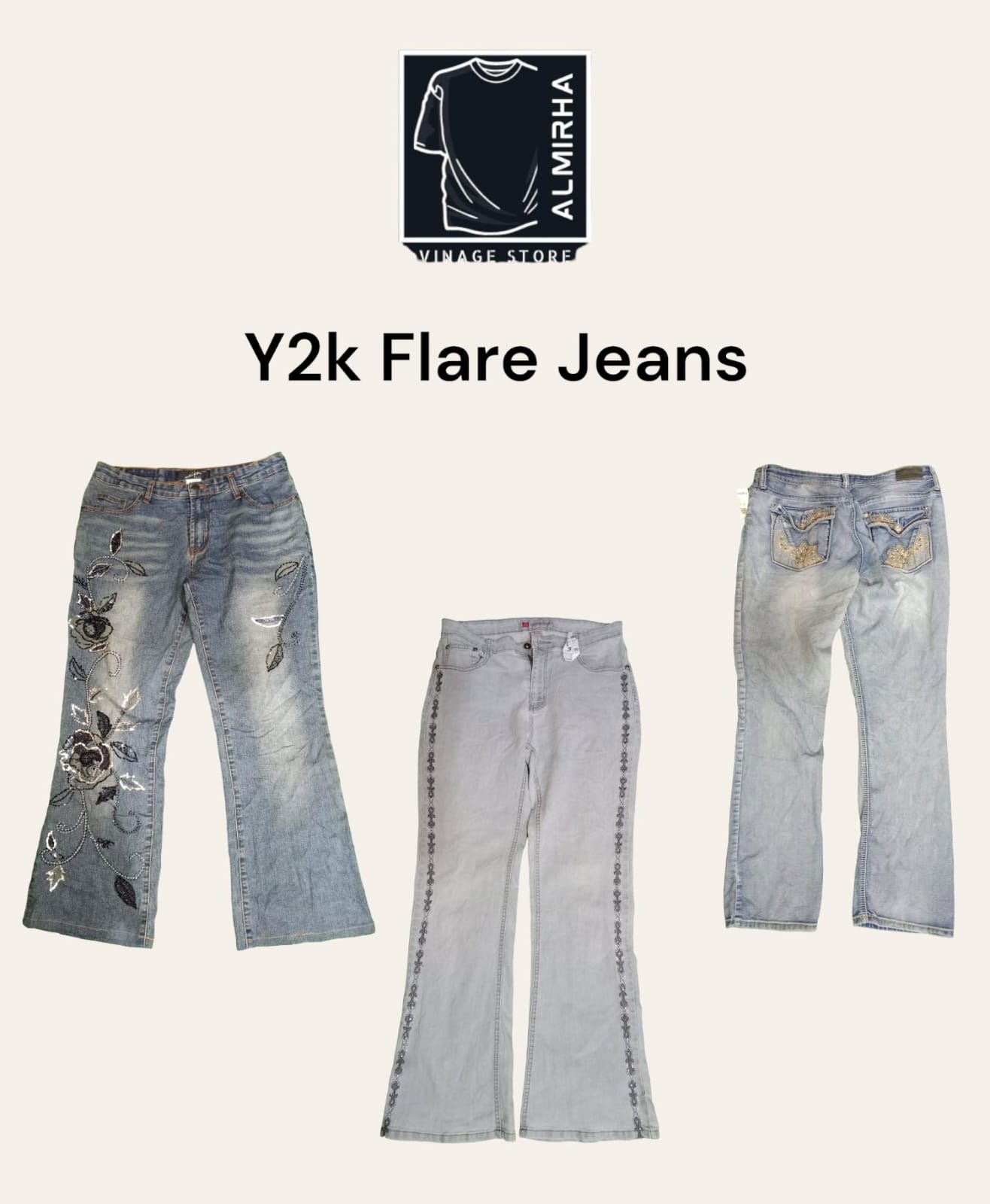 Earl Jeans, Miss Chic USA, Cosjeans New York und weitere markierte Flare Jeans