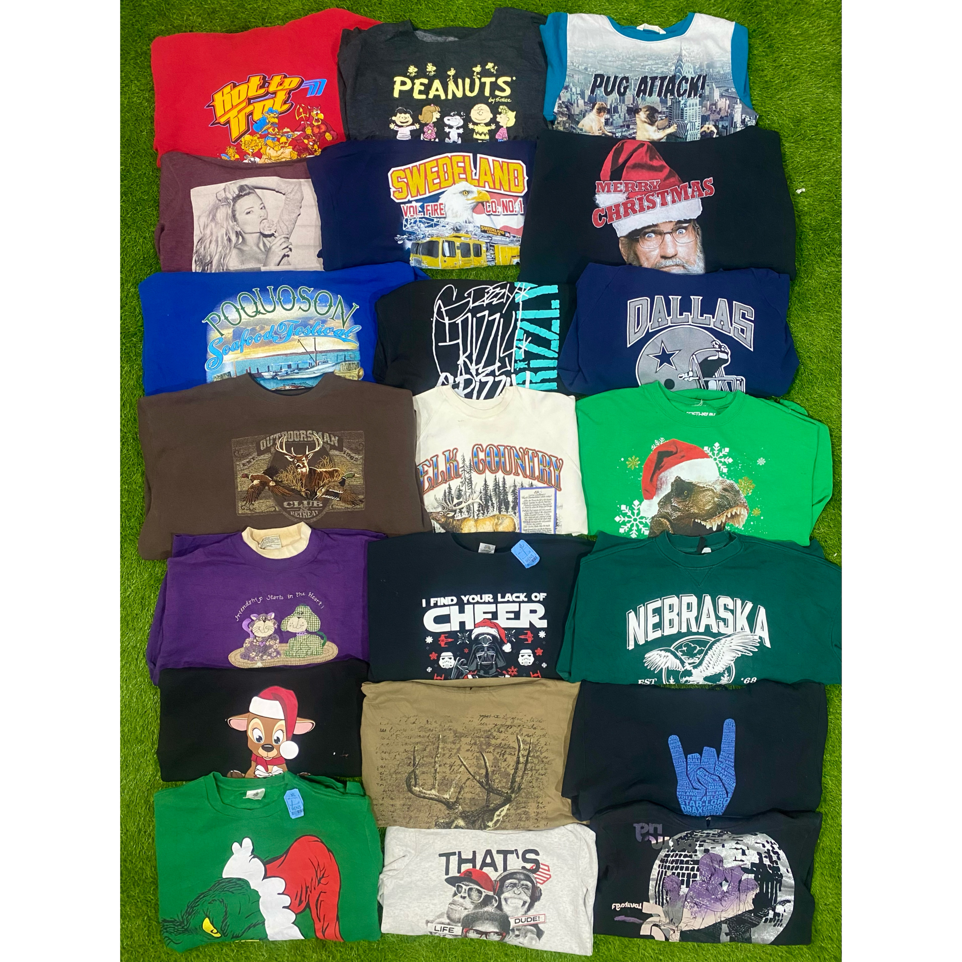 Graphic Sweatshirts - 10 pcs