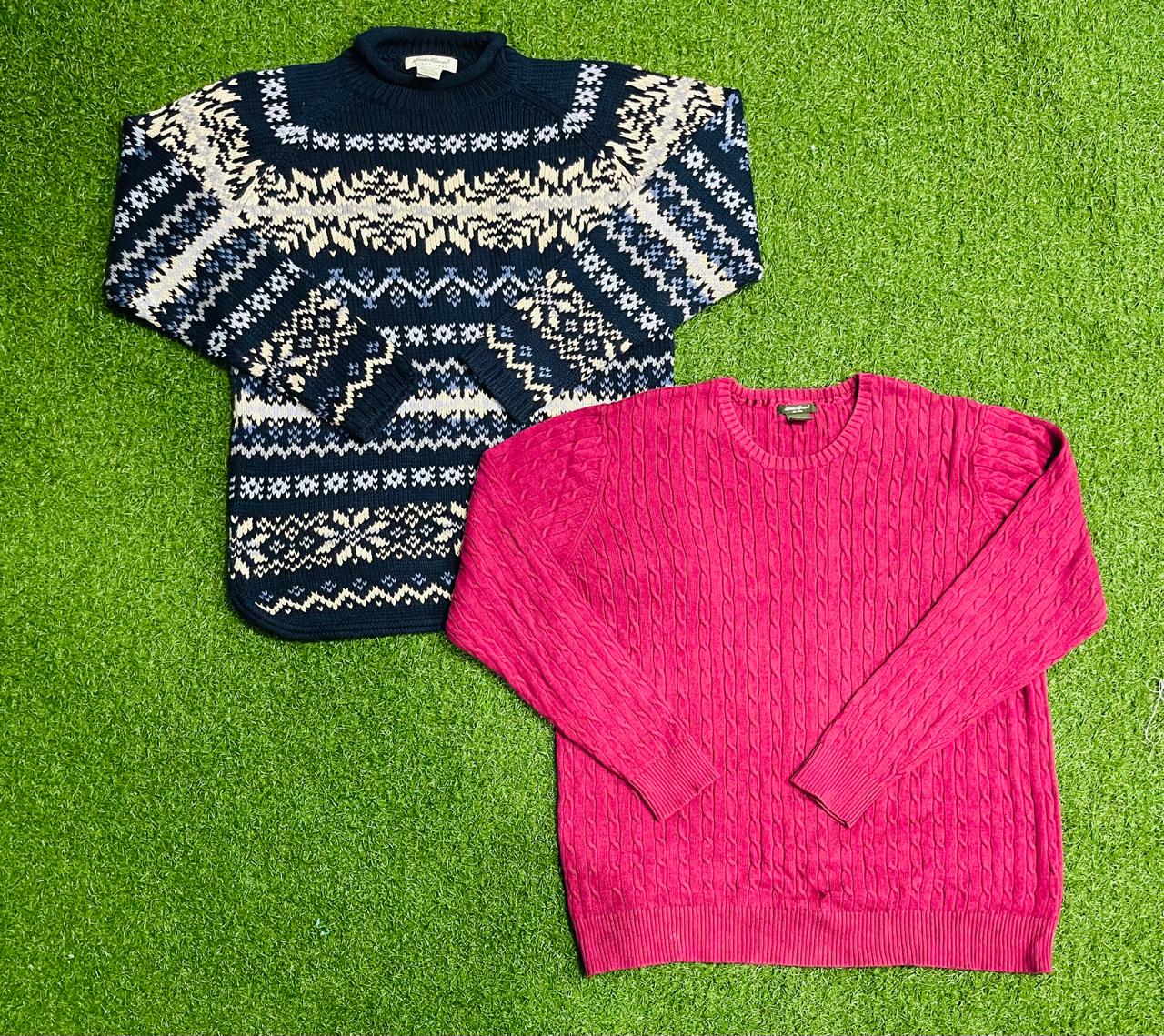 Eddie bauer sweaters 8 pcs