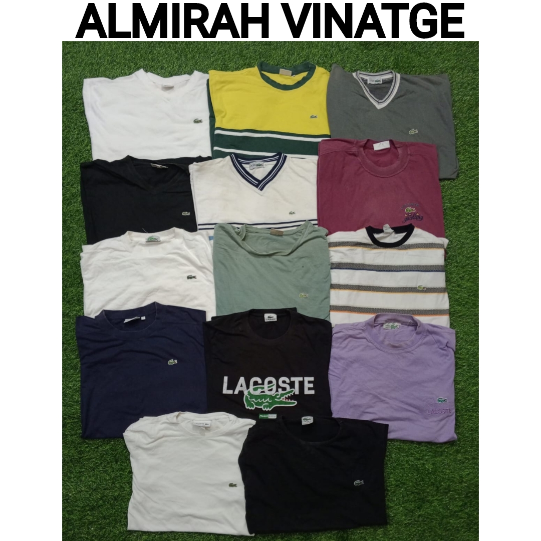 All Are Branded Shirts (Lacoste, Polo, Puma, Fila, Adidas, Nike, and 3 More Brands)