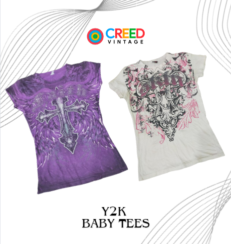 CR1674 Y2K Baby Tees - 20 pz