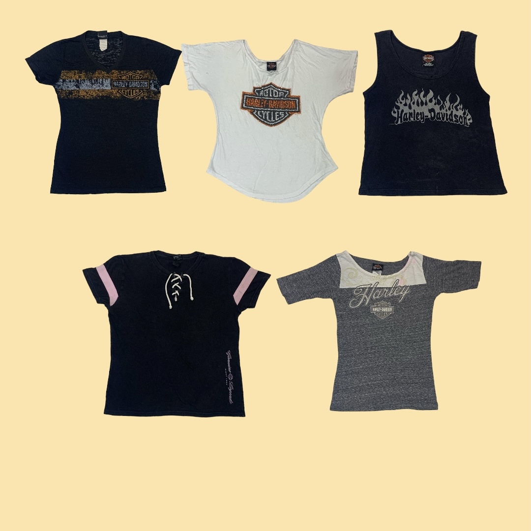 Moto Magic: Y2K Harley Davidson Tees (GRV-5-077)