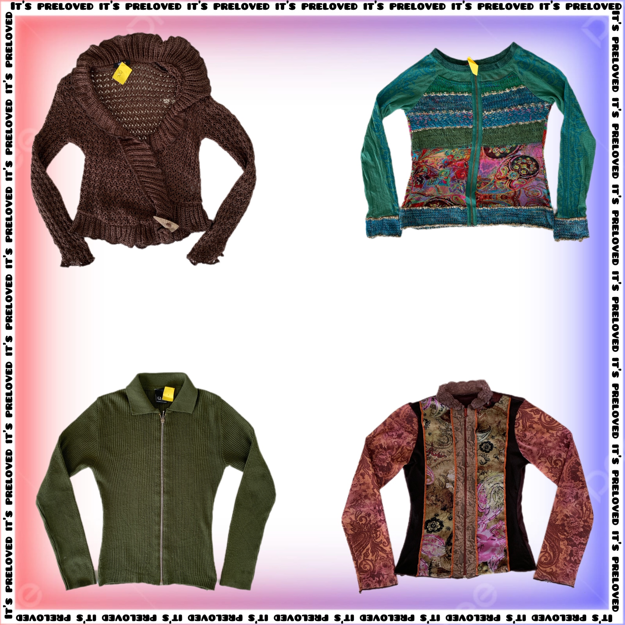 Unique Boho Y2K Knits (SS-266)