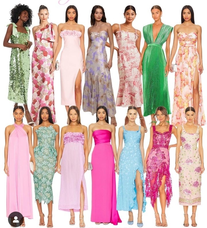 Y2K Italian Boho Midi Dresses