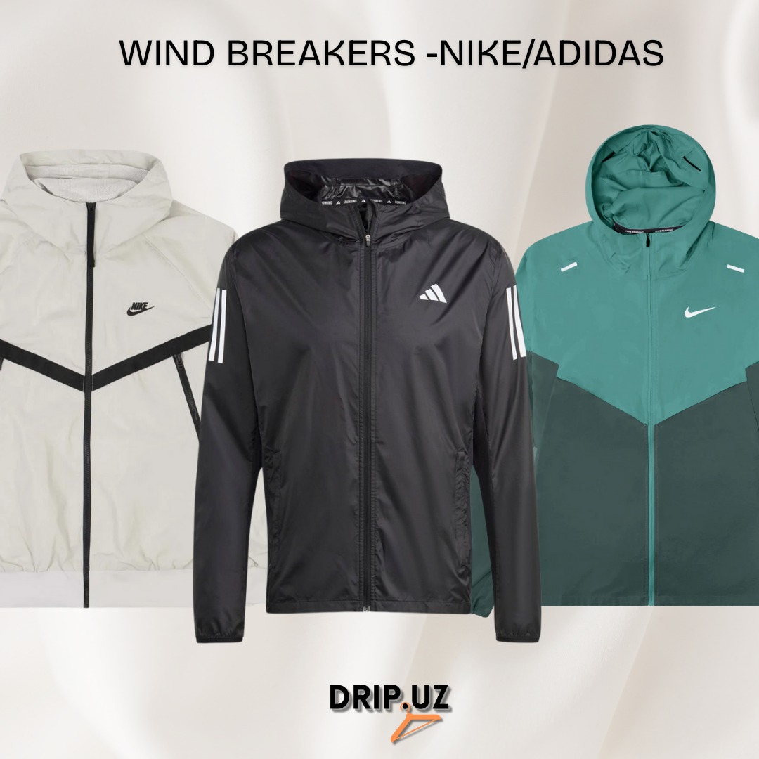 Nike and Adidas Windbreakers Bundle