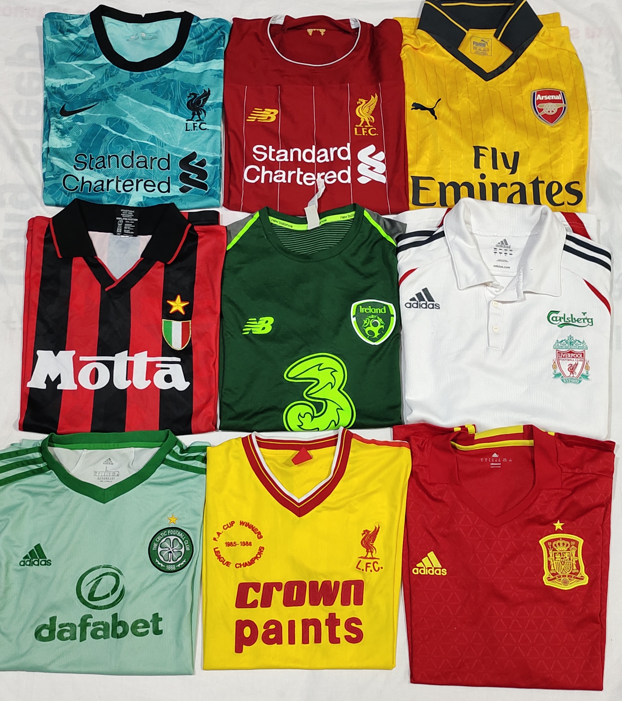 Football soccer club Jerseys