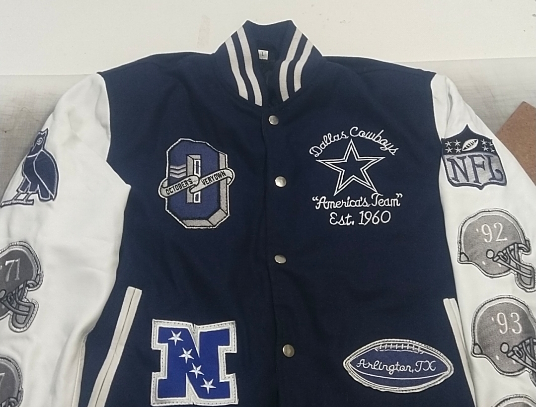 Vestes vintage inspirées du baseball 20 pcs