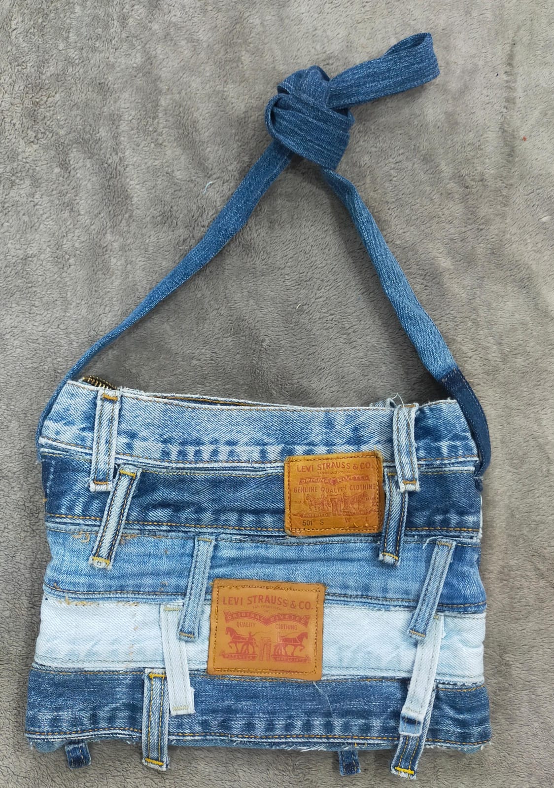 CR1769 Reworked Levi's Bags - 8 Pcs