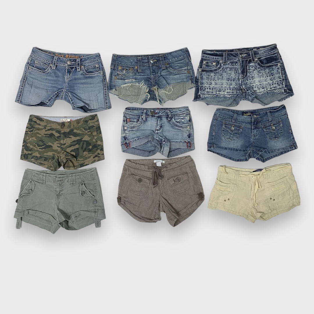 Iconic Y2K Mini Shorts Collection (GRV-5-143)