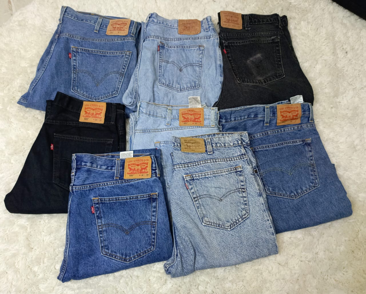 Levi's Mix Codes 505, 512, 550 Jeans