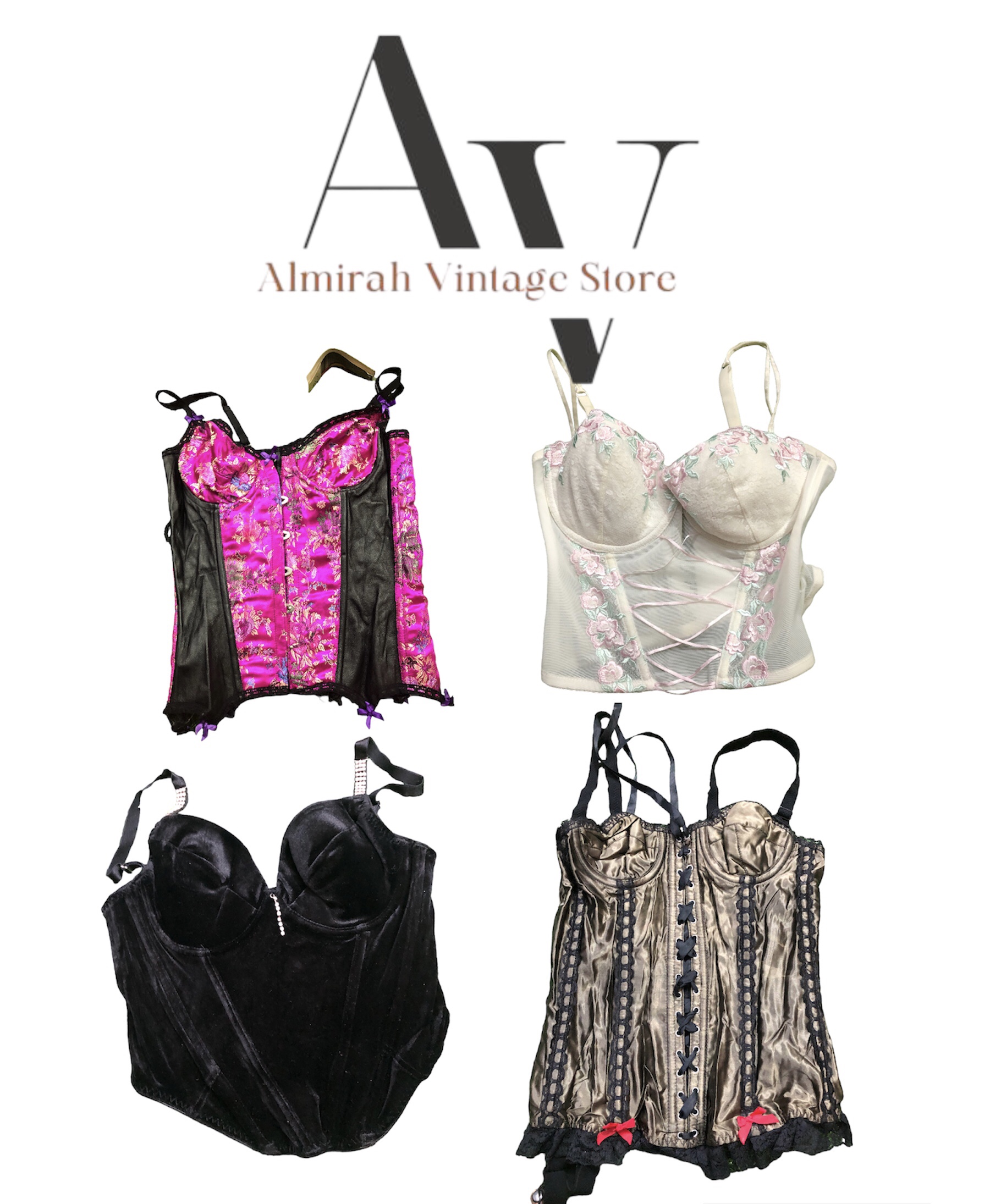 Y2K  angel corsets 100 pcs