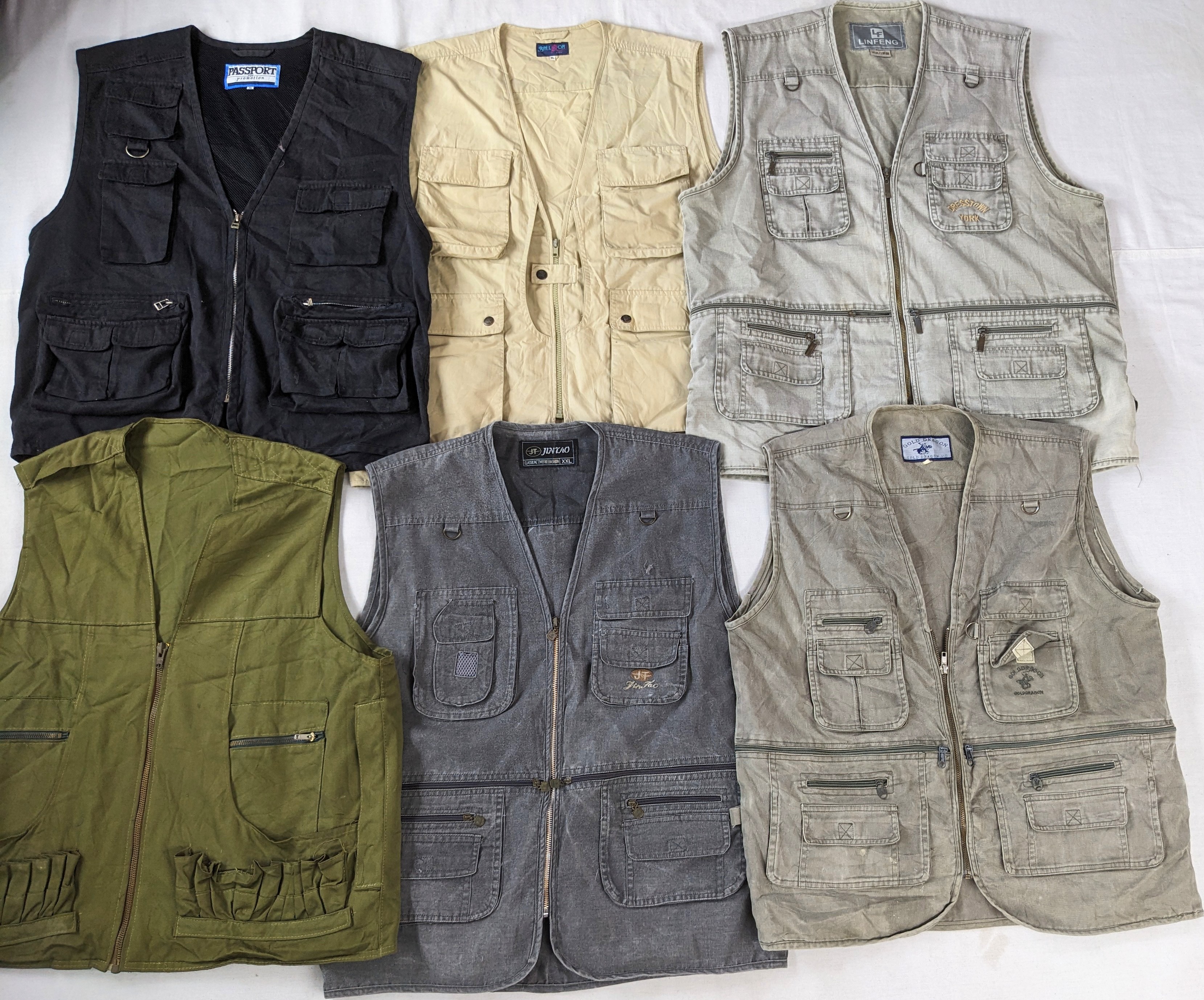 Fisher Vest Jacket - 10 Pcs