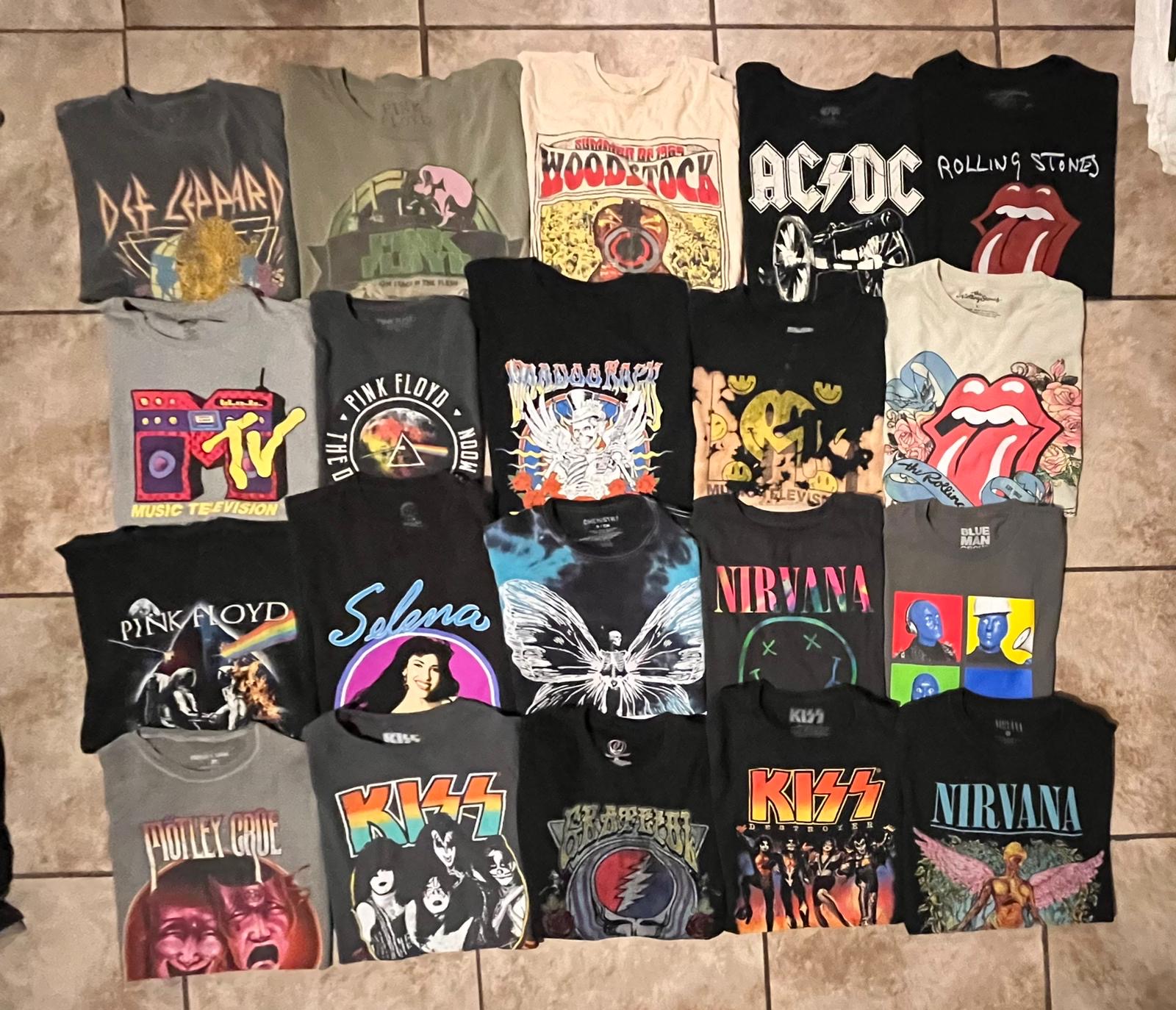 1 Dozen ROCK store T SHIRTS Wholesale