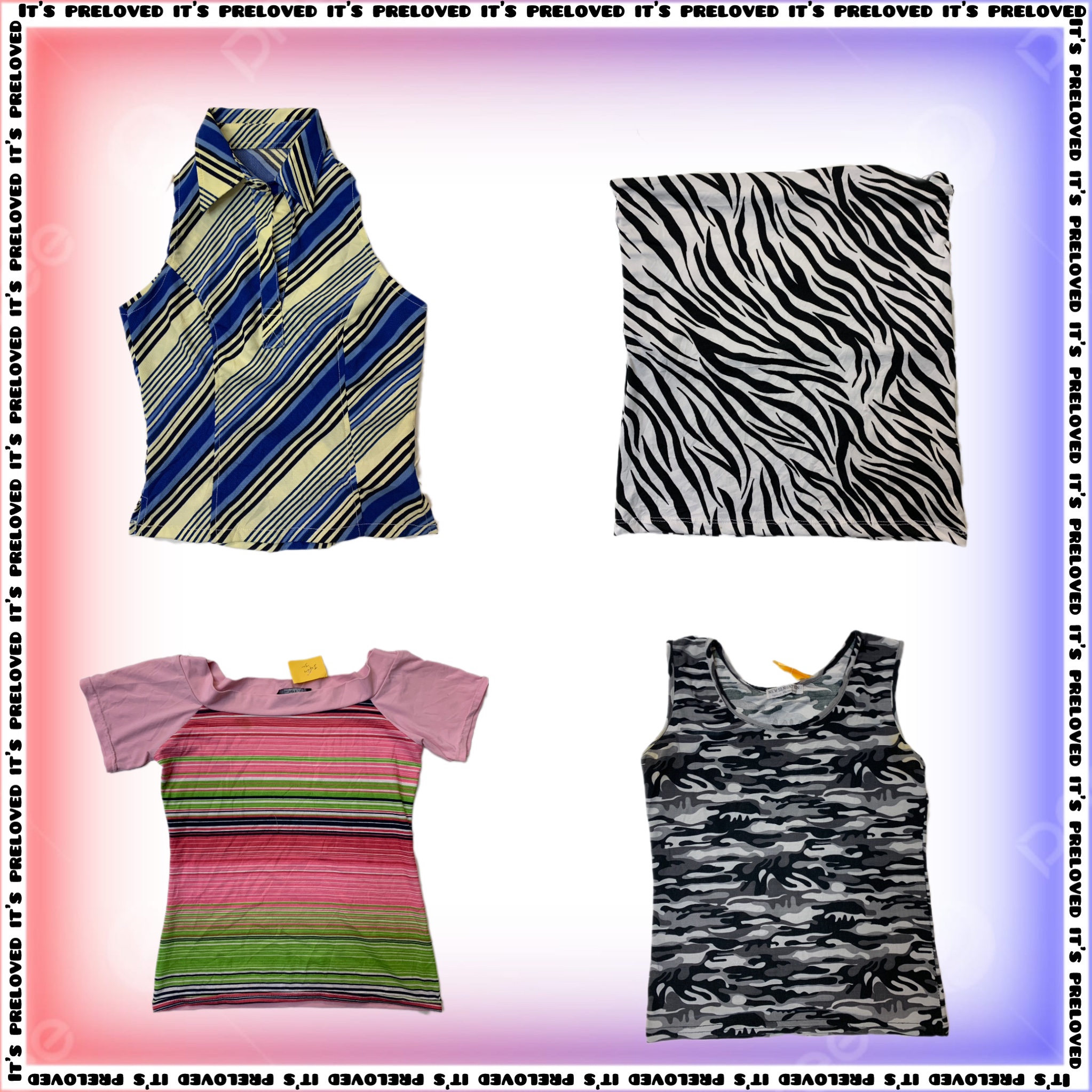 Hot Girl Summer: Y2K Street Mix Tops (SS-389)