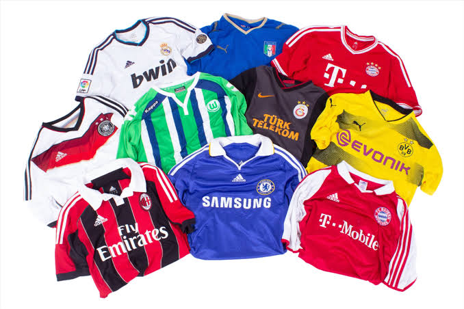 Football club T-shirts