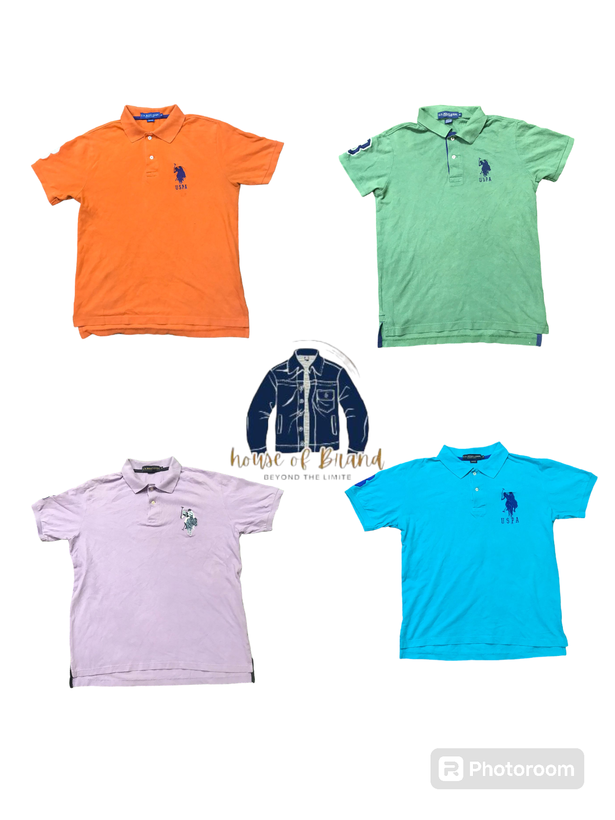 US Assn big logo polo tshirts