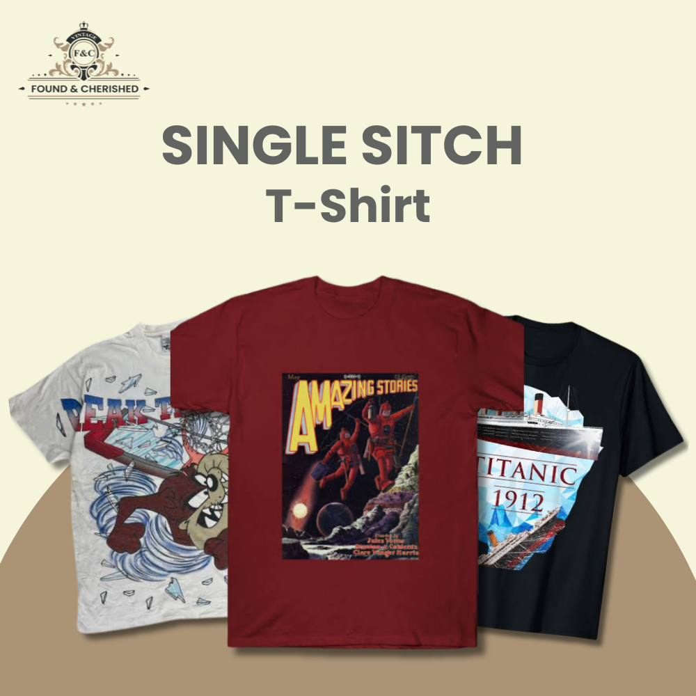 Single Sitch T-Shirts 35pcs