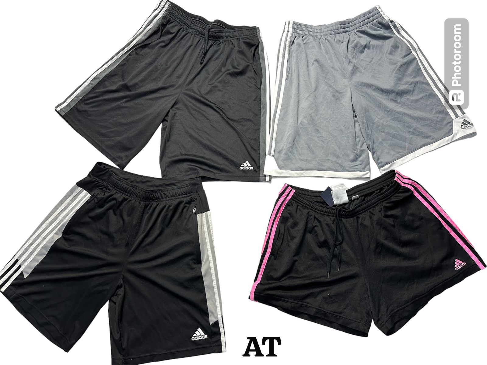 Adidas 3 striper Track Shorts