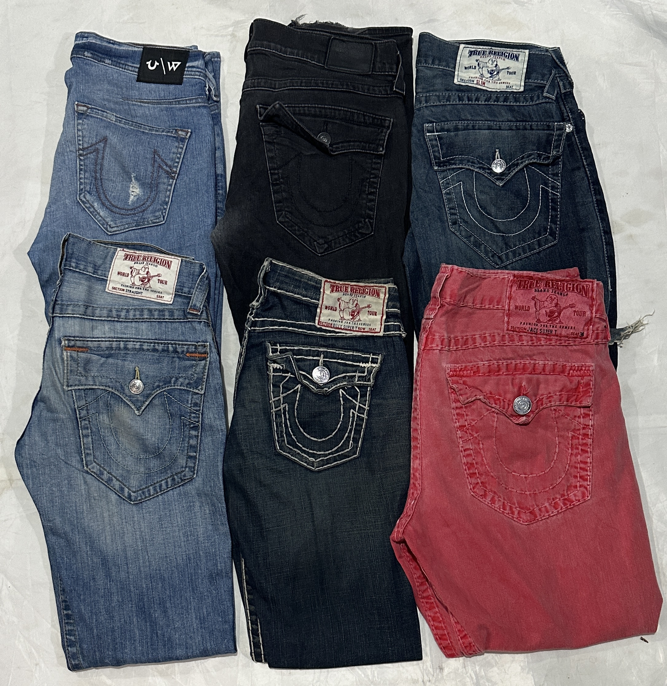 True Religion Männerjeans 15 Stück