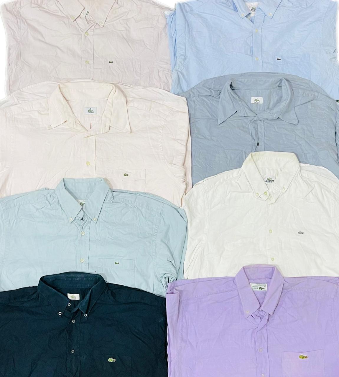 Lacoste oxford shirts 23 pcs