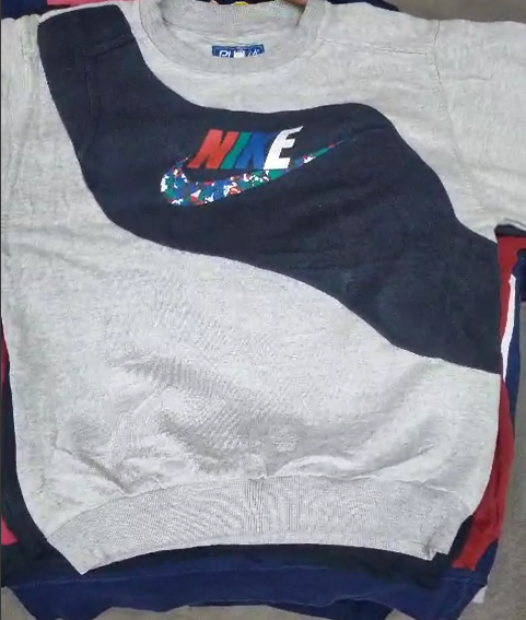 CR1867 Rework Mix Brands Sweat Shirts - 50 Pcs