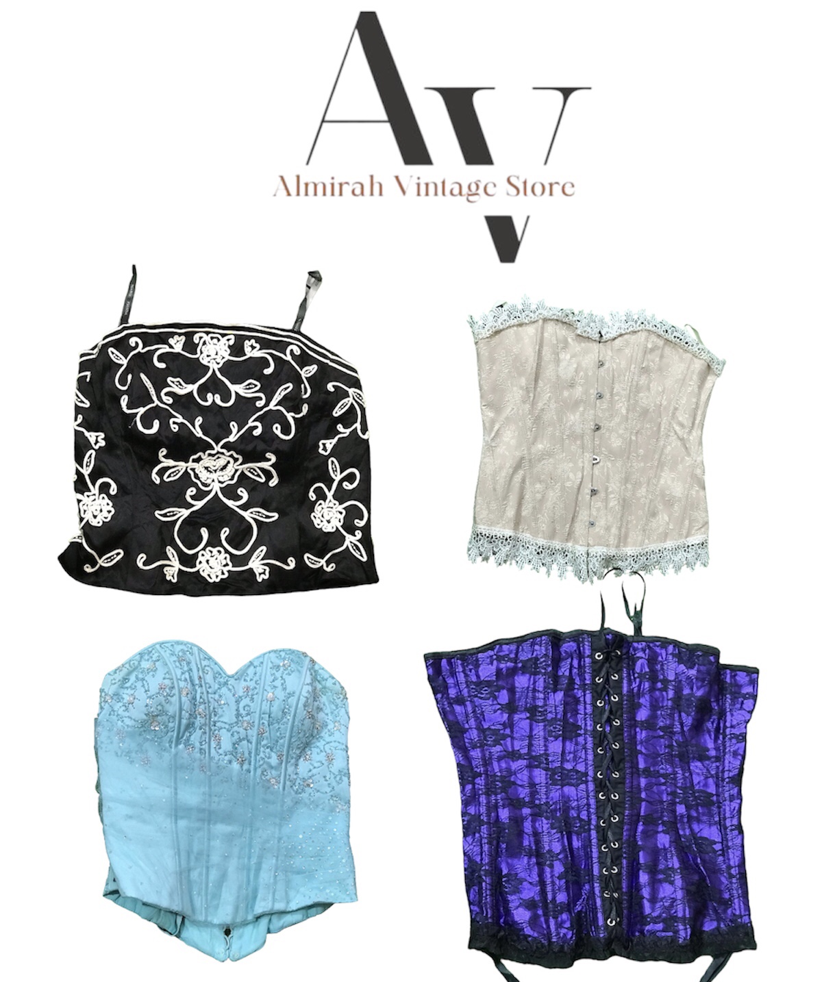 Y2K BEAUTIFUL CORSETS TOP 20 pcs