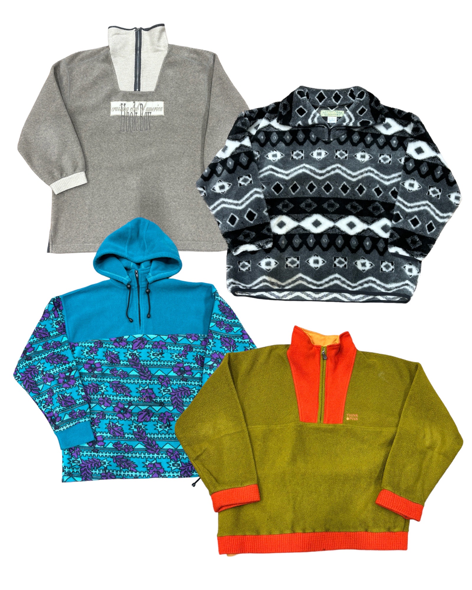 Crazy pattern unbranded fleece