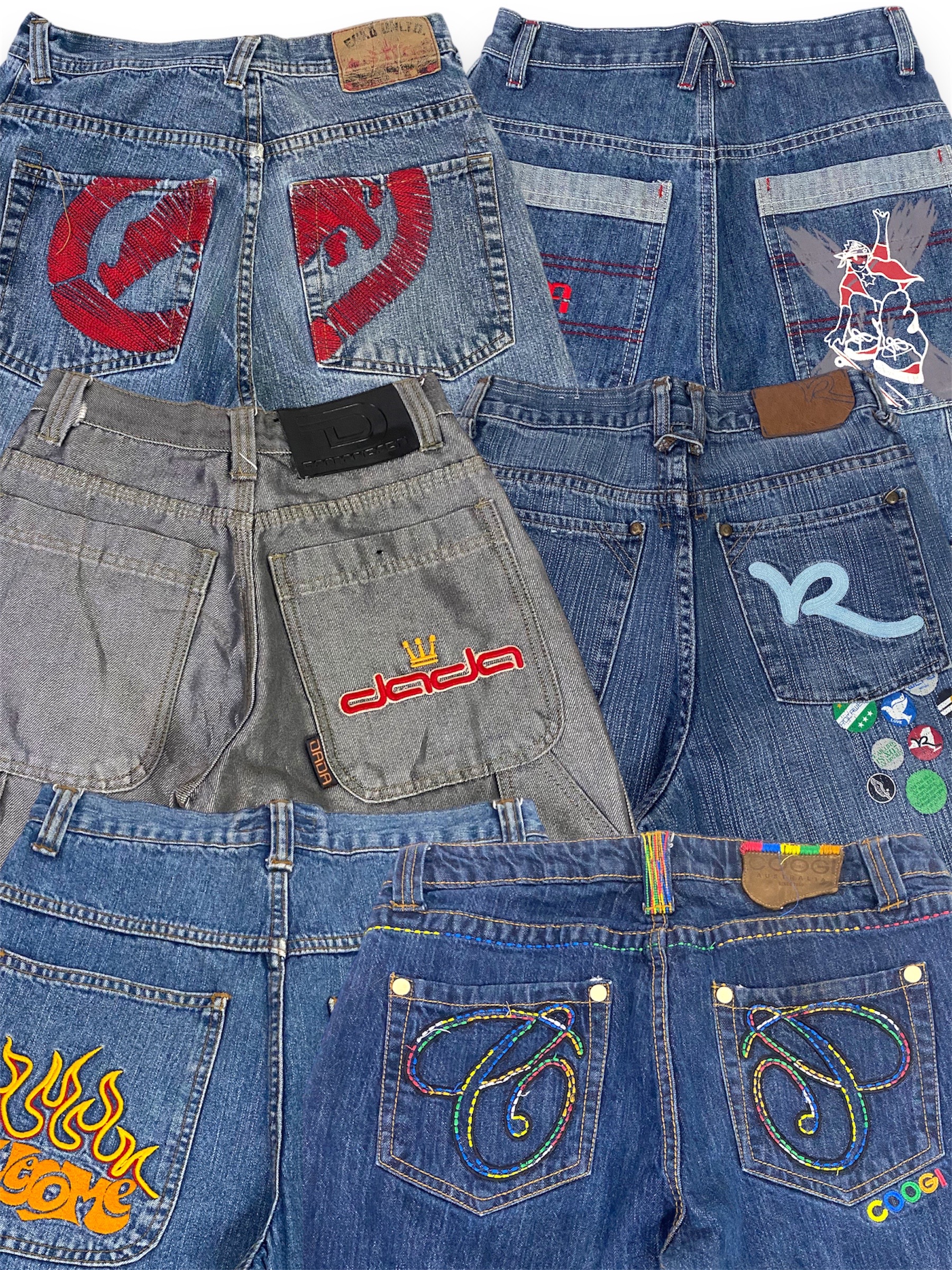 Kid's Y2K Baggy Jeans/Jorts 23 Pcs