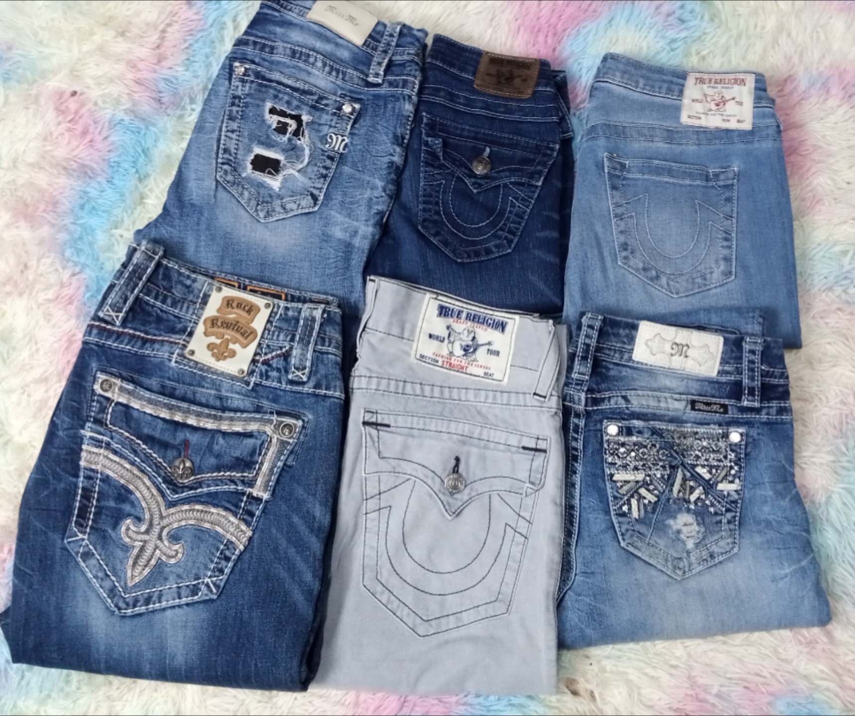 MISS ME/TRUE RELIGION/ROCK&REVIVAL -10 PIECES