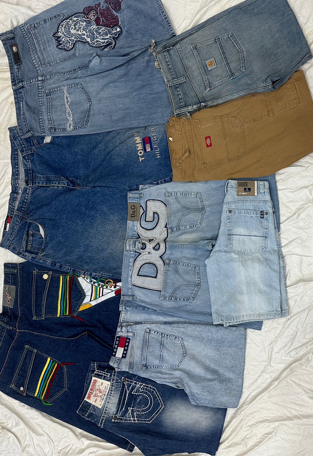 Y2K Denim Mini Skirts