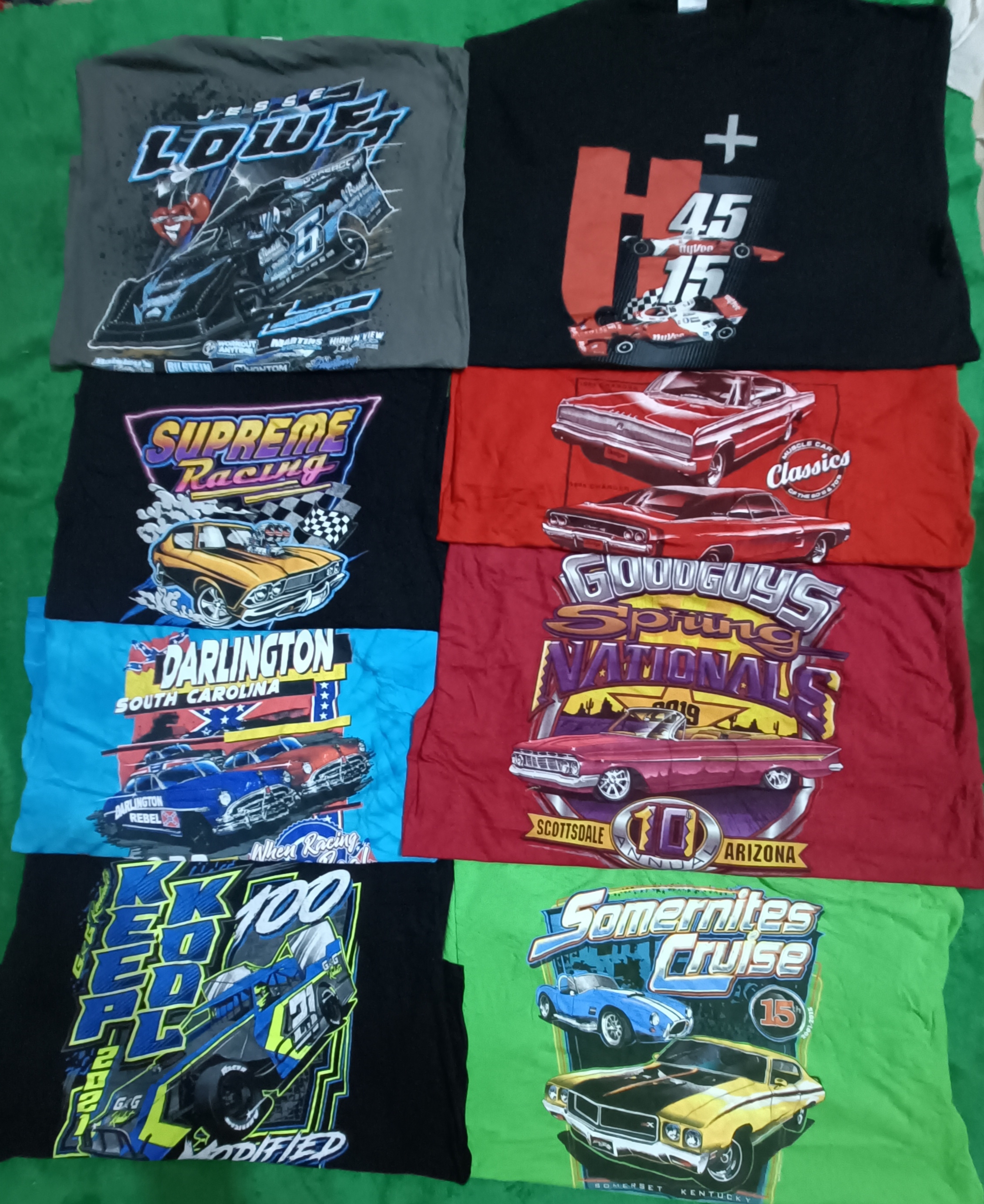 Car T-Shirts 27 Pcs