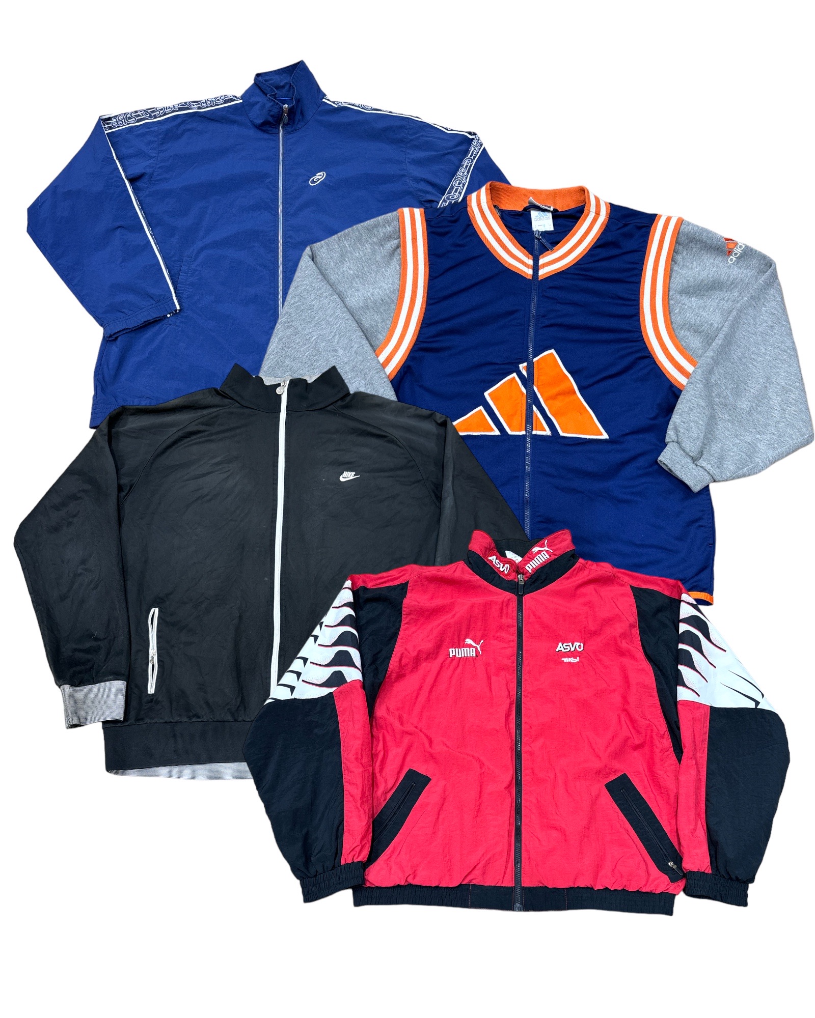 Branded track jackets