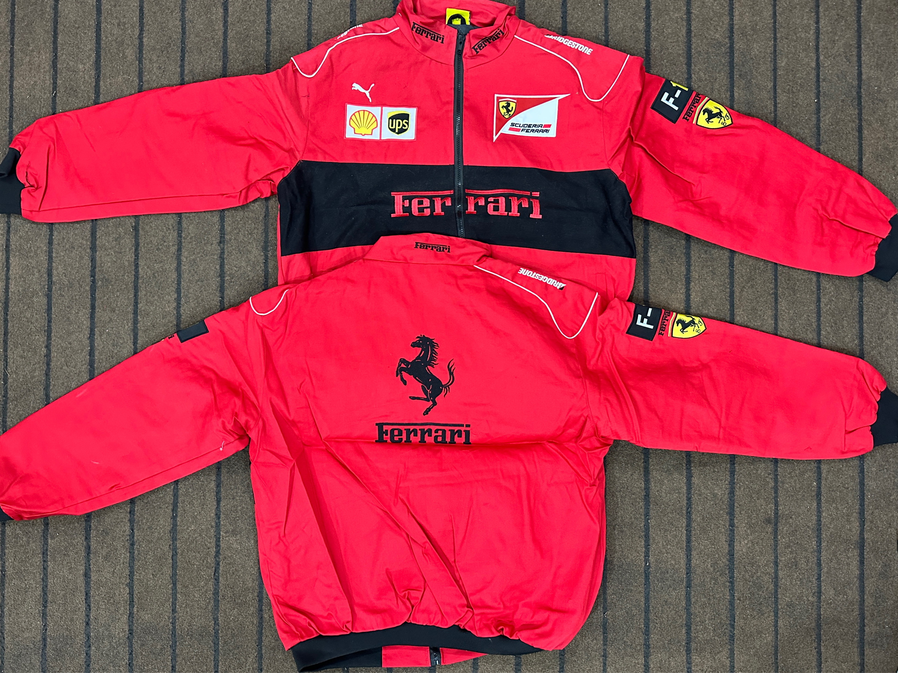 Vestes de course d'inspiration vintage - 8 pièces