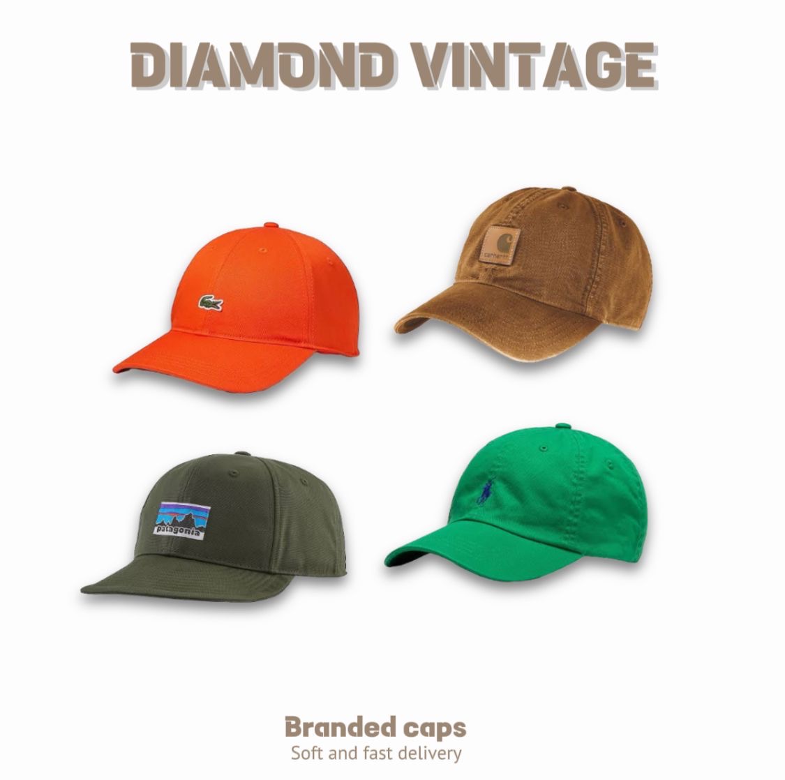 Premium branded Caps