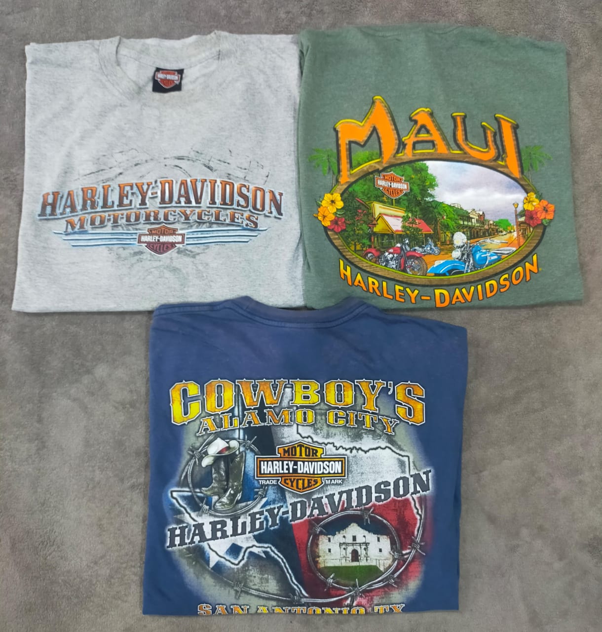 CR1966 T-shirts pour hommes Harley Davidson - 20 pièces