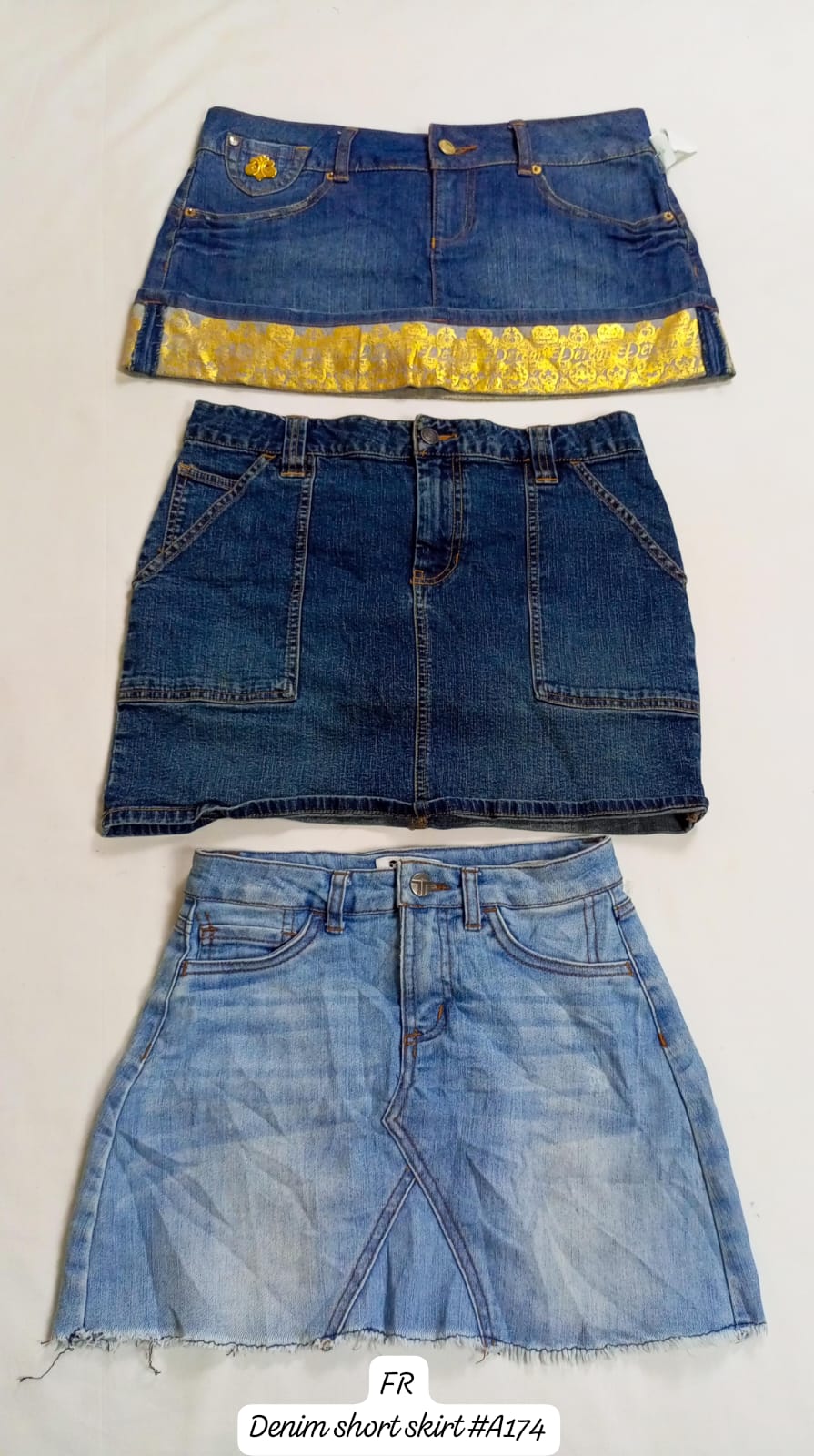 Denim Short Skirts