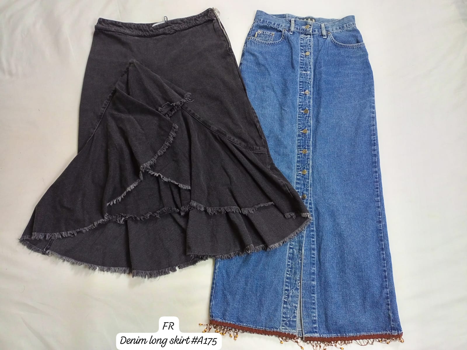 Jupes longues en denim