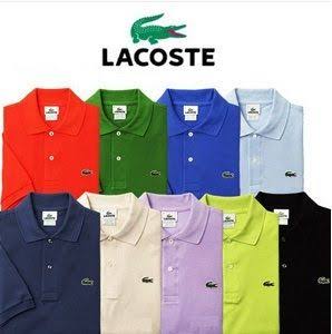 Authentic Lacoste Collar Tshirts