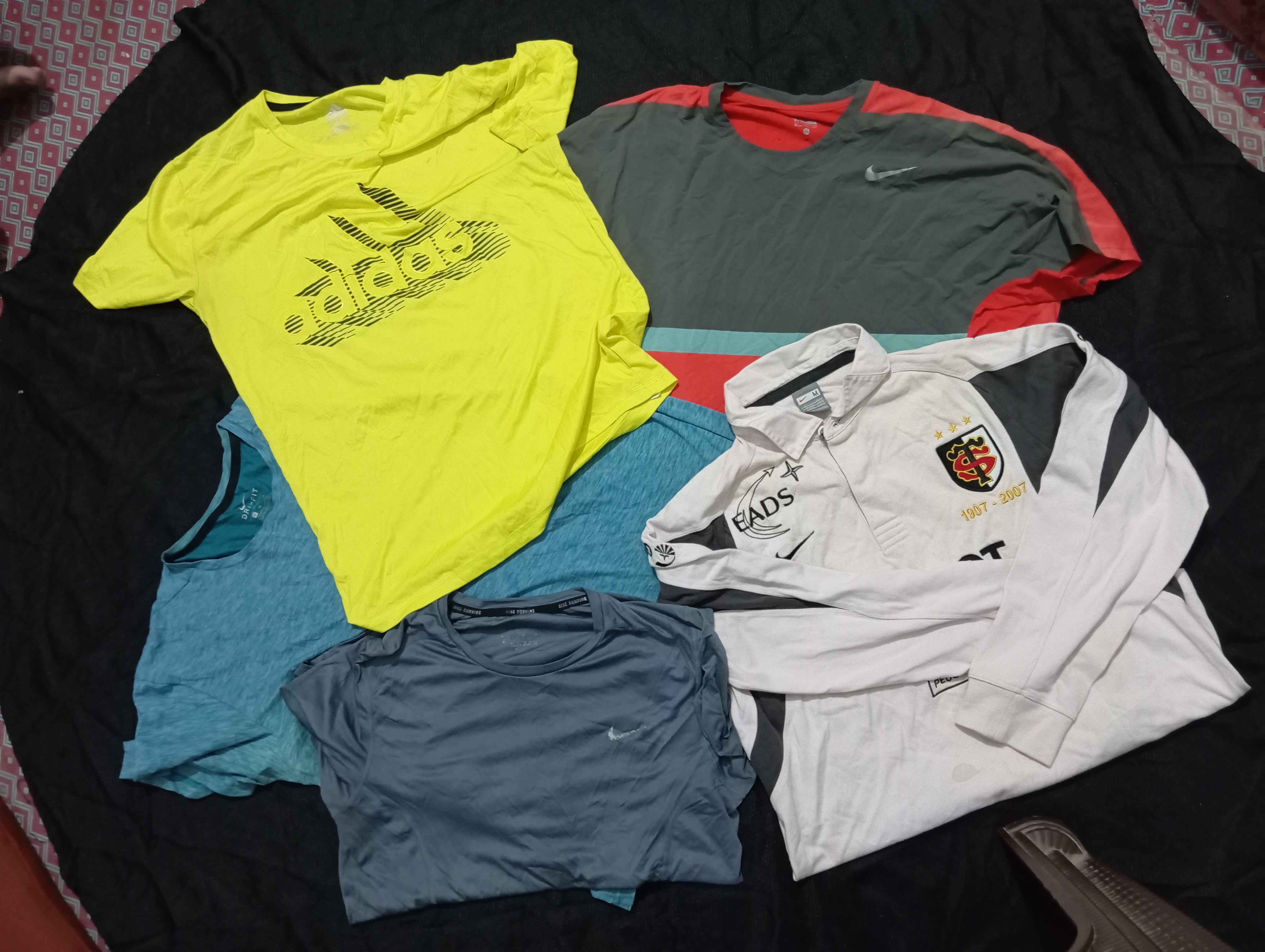 Nike and adidas Tees 10 Pcs