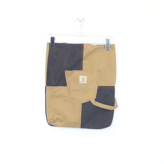 Borsa carhartt in stile rework