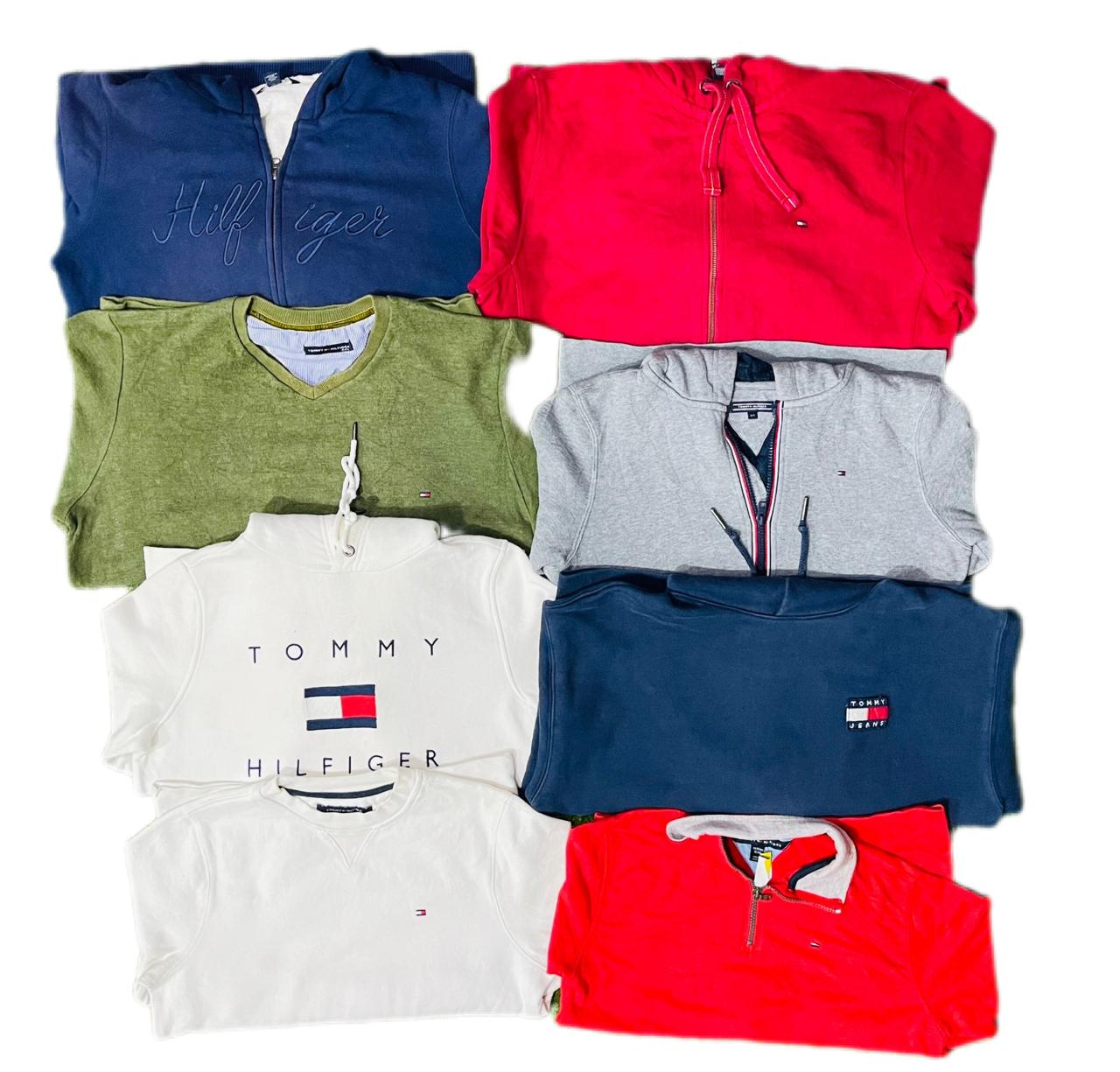 20 pièces de sweat-shirts et hoodie Tommy Hilfiger