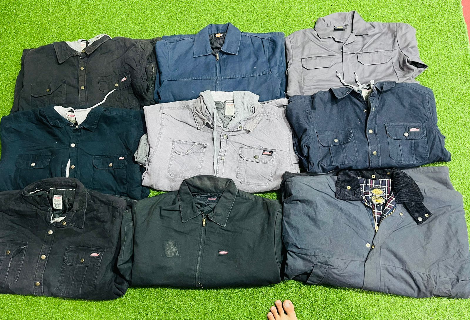 Vestes à capuche en toile Dickies 10 pièces