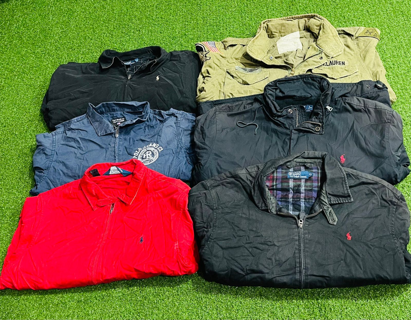 Polo ralph lauren harrington jackets 9 pcs