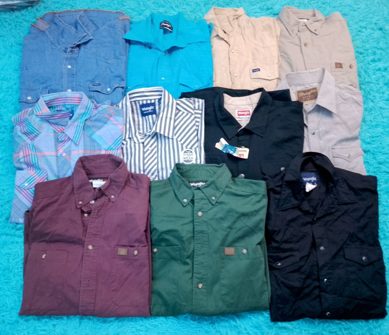 Chemises pour hommes Wrangler des années 90