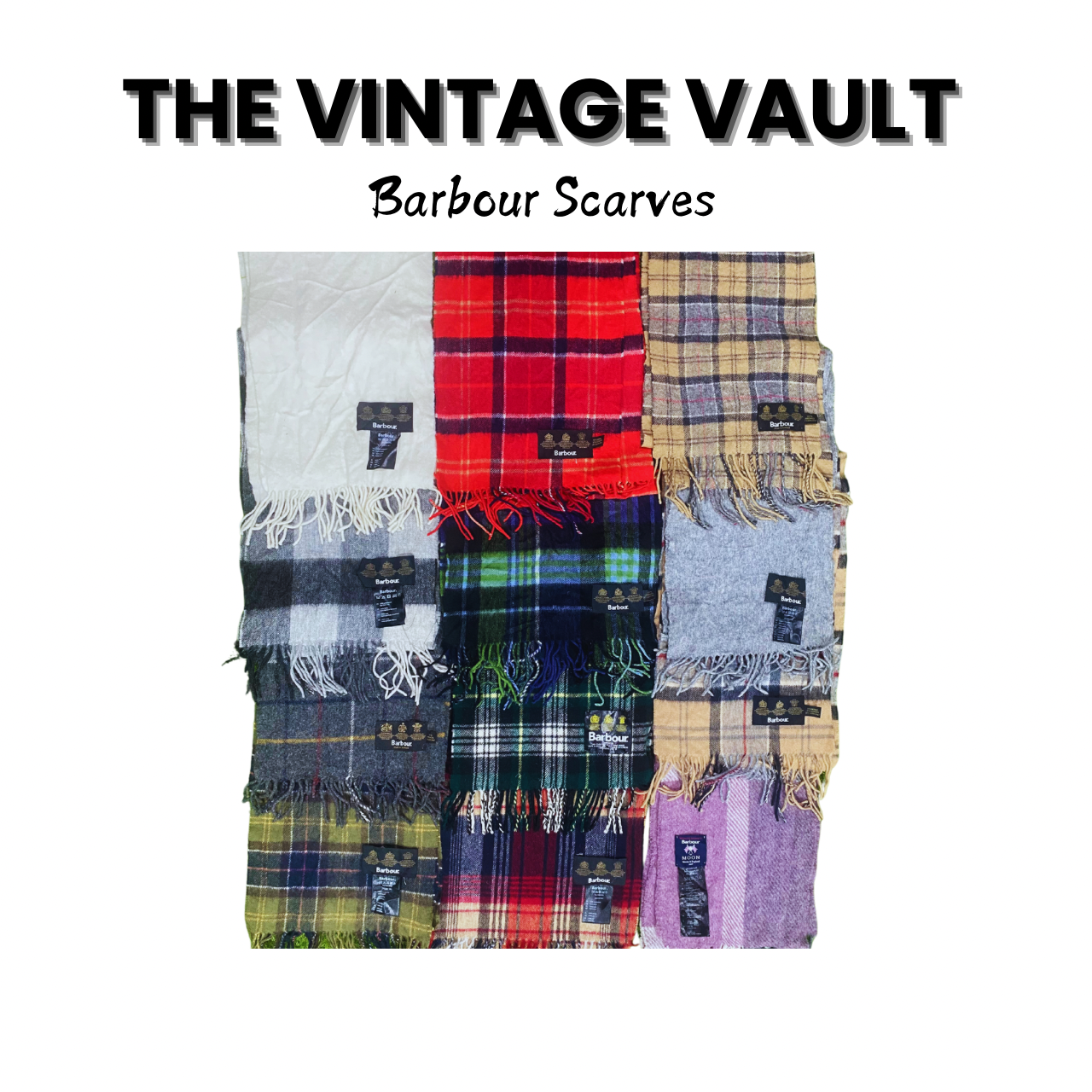 Écharpes / Foulards Barbour - 50 pcs