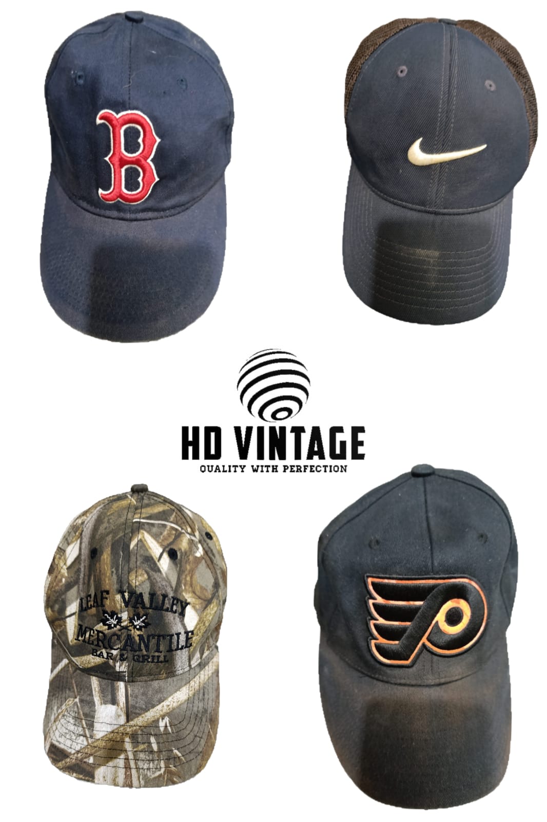HD224 Branded Caps - 20 pcs