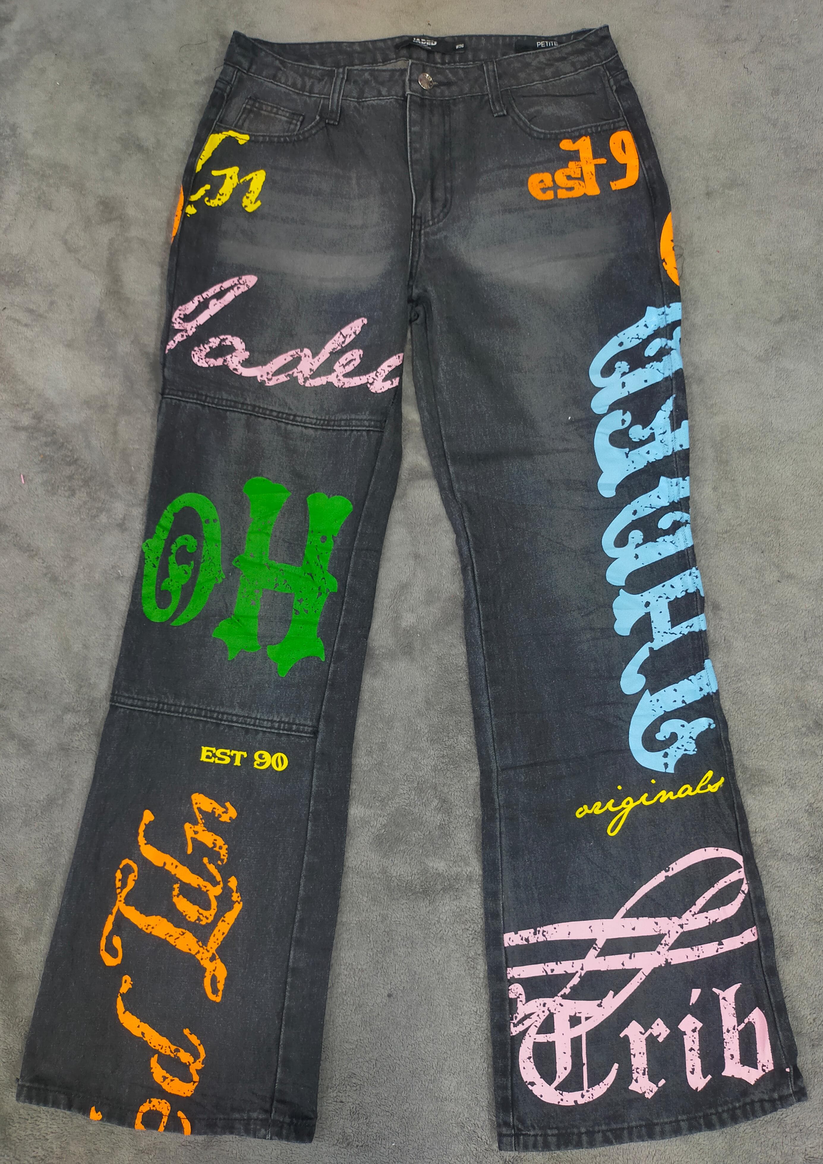 CR2106 Y2K Flare Jeans - 15 Pcs