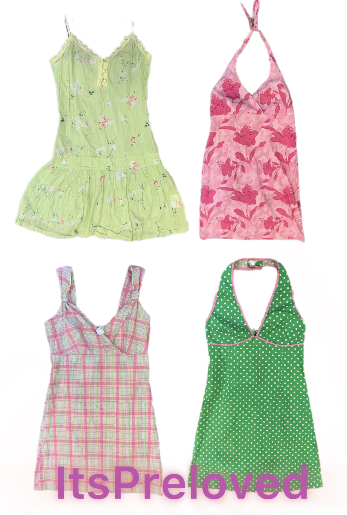 Summer bliss: y2k cotton dresses(RX-773)