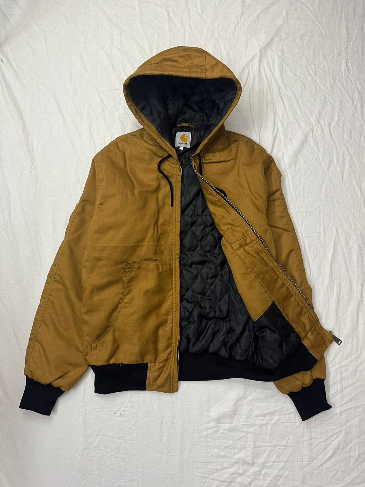 Vintage Carhartt Rework Style Tan Hoodies All sizes - 15 pcs